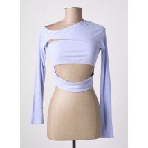 LAMA JOUNI - Top violet en viscose - Femme - Taille 38 - Modz