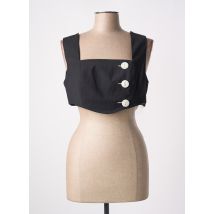 SALUT BEAUTÉ - Top noir en laine - Femme - Taille 42 - Modz