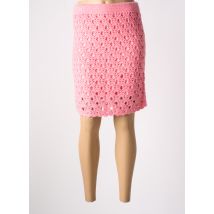 BAUM UND PFERDGARTEN - Jupe mi-longue rose en acrylique - Femme - Taille 34 - Modz