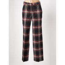 DIXIE - Pantalon droit noir en acrylique - Femme - Taille 36 - Modz