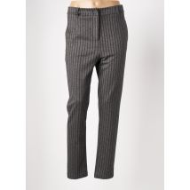 BRAND UNIQUE - Pantalon slim gris en viscose - Femme - Taille 40 - Modz