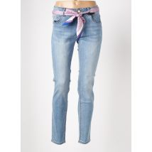 GAUDI - Jeans coupe slim bleu en coton - Femme - Taille 38 - Modz