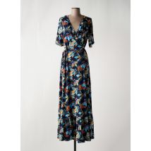 MD'M - Robe longue bleu en polyester - Femme - Taille 38 - Modz