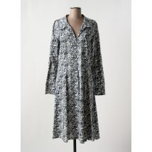 KALI YOG - Robe mi-longue blanc en coton - Femme - Taille 40 - Modz