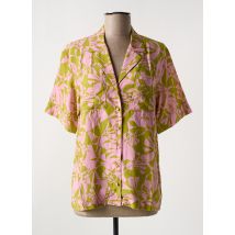SUNCOO - Chemisier vert en viscose - Femme - Taille 38 - Modz