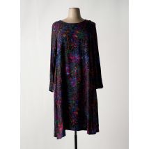MADE IN SENS - Robe mi-longue violet en viscose - Femme - Taille 44 - Modz