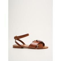 PETITE MENDIGOTE - Sandales/Nu pieds marron en cuir - Femme - Taille 39 - Modz