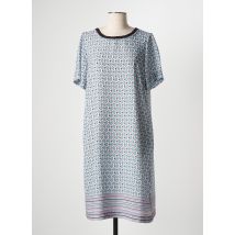 THEL ELEGANCE - Robe mi-longue bleu en polyester - Femme - Taille 40 - Modz