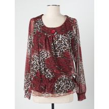 THEL ELEGANCE - Top rouge en polyester - Femme - Taille 36 - Modz