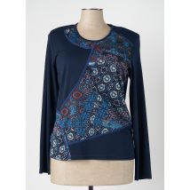 PLURIELLES - Top bleu en polyester - Femme - Taille 46 - Modz