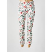 LEE COOPER - Pantalon 7/8 blanc en coton - Femme - Taille W28 - Modz