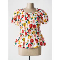 MD'M - Top blanc en coton - Femme - Taille 44 - Modz