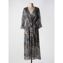 IT HIPPIE - Robe longue vert en polyester - Femme - Taille 38 - Modz