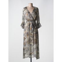 IT HIPPIE - Robe longue noir en polyester - Femme - Taille 38 - Modz