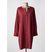 YAYA - Robe mi-longue rouge en polyester - Femme - Taille 40 - Modz