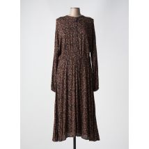 YAYA - Robe longue marron en viscose - Femme - Taille 44 - Modz