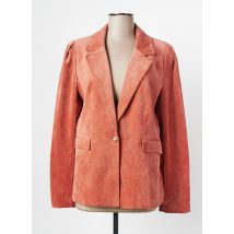 K-DESIGN - Blazer orange en polyester - Femme - Taille 40 - Modz