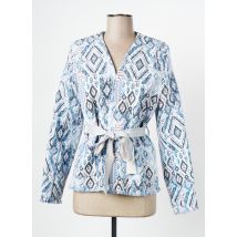 EVA KAYAN - Veste casual bleu en coton - Femme - Taille 42 - Modz