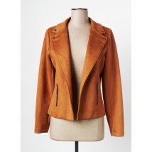 MISS TIC - Blouson orange en polyester - Femme - Taille 38 - Modz