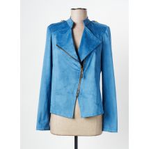 MISS TIC - Veste casual bleu en polyester - Femme - Taille 38 - Modz