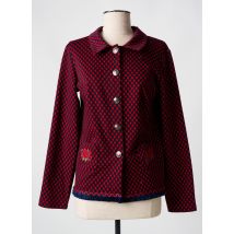 POUPÉE CHIC BY MERCEDES DE MIGUEL - Veste chic rouge en polyester - Femme - Taille 38 - Modz