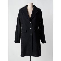 JUNGE - Manteau long noir en laine - Femme - Taille 40 - Modz