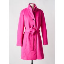 REVER MILE - Manteau long rose en polyester - Femme - Taille 48 - Modz