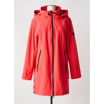 JUNGE - Manteau long orange en polyester - Femme - Taille 36 - Modz