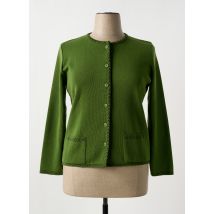 I.ODENA - Gilet manches longues vert en laine - Femme - Taille 42 - Modz