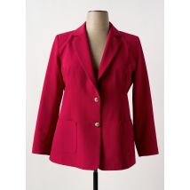 ESTEL COLLECTION - Blazer rose en polyester - Femme - Taille 48 - Modz