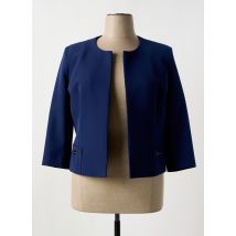 ESTEL COLLECTION - Blazer bleu en polyester - Femme - Taille 46 - Modz
