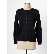 DANEVA - Gilet manches longues noir en acrylique - Femme - Taille 42 - Modz