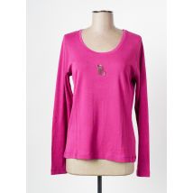 DIPLODOCUS - T-shirt rose en coton - Femme - Taille 40 - Modz