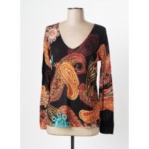 FROGBOX - Pull orange en laine vierge - Femme - Taille 38 - Modz