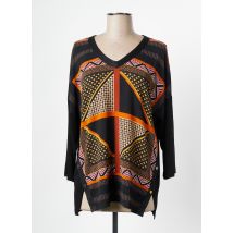 CHRISTINE LAURE - Tunique manches longues noir en polyester - Femme - Taille 32 - Modz