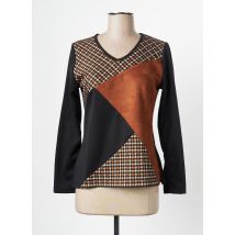 FRANCE RIVOIRE - Pull marron en polyester - Femme - Taille 42 - Modz