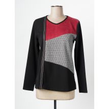 FRANCE RIVOIRE - T-shirt noir en polyester - Femme - Taille 38 - Modz