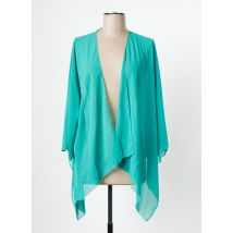 RINASCIMENTO - Gilet manches longues vert en polyester - Femme - Taille 42 - Modz