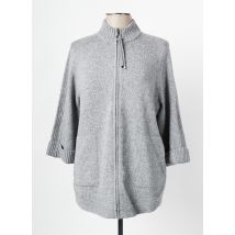 RABE - Gilet manches longues gris en laine - Femme - Taille 42 - Modz
