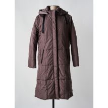 JUNGE - Doudoune marron en polyamide - Femme - Taille 46 - Modz