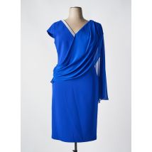 MATHIEU PARIS - Robe mi-longue bleu en polyester - Femme - Taille 46 - Modz