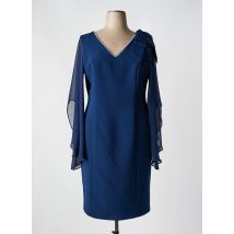 MATHIEU PARIS - Robe mi-longue bleu en polyester - Femme - Taille 48 - Modz