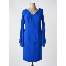 MATHIEU PARIS - Robe mi-longue bleu clair en polyester - Femme - Taille 46 - Modz
