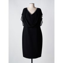 MATHIEU PARIS - Robe mi-longue noir en polyester - Femme - Taille 48 - Modz