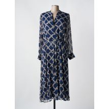 ANDAM - Robe longue bleu en polyester - Femme - Taille 44 - Modz