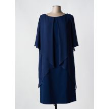 MATHIEU PARIS - Robe mi-longue bleu en polyester - Femme - Taille 44 - Modz
