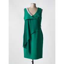MATHIEU PARIS - Robe mi-longue vert en polyester - Femme - Taille 44 - Modz