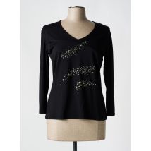 HONEY MOON - T-shirt noir en viscose - Femme - Taille 42 - Modz