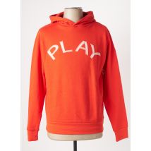 SERGE BLANCO - Sweat-shirt à capuche orange en coton - Homme - Taille M - Modz