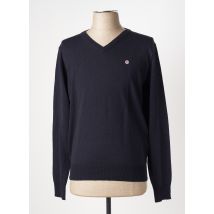 SERGE BLANCO - Pull bleu en laine - Homme - Taille S - Modz